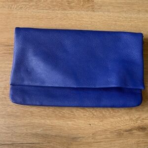 Express Vibrant Blue Clutch
